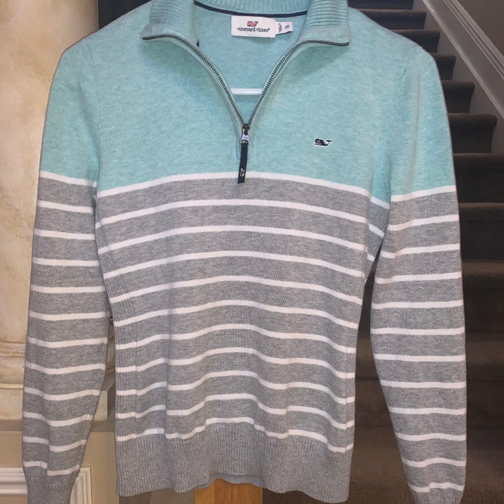 vineyard vines quarter zip